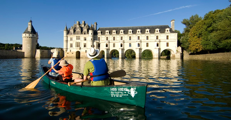 Balade en canoë sur la loire